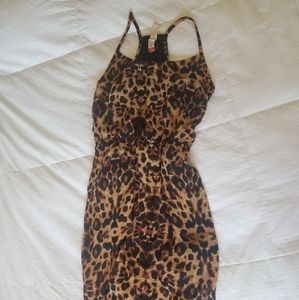 Leopard sundress, long